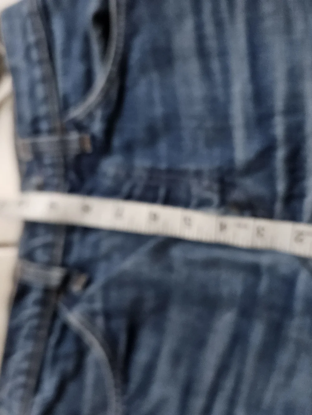Levis Vintage Orange Tab Distressed Rear Shorts